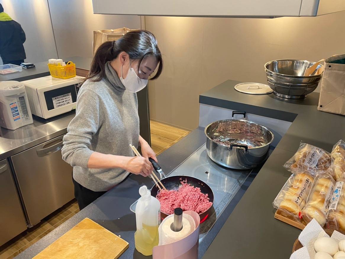 社長より特製ポカポカスープを振る舞っていただきました🥄